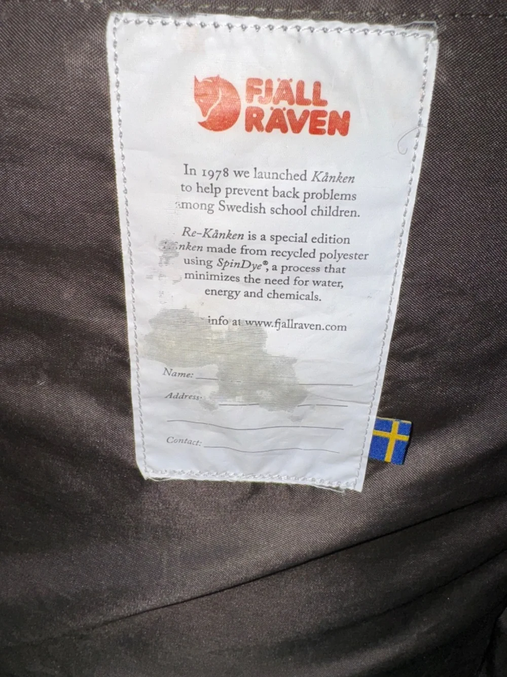Fjallraven fjällräven $105